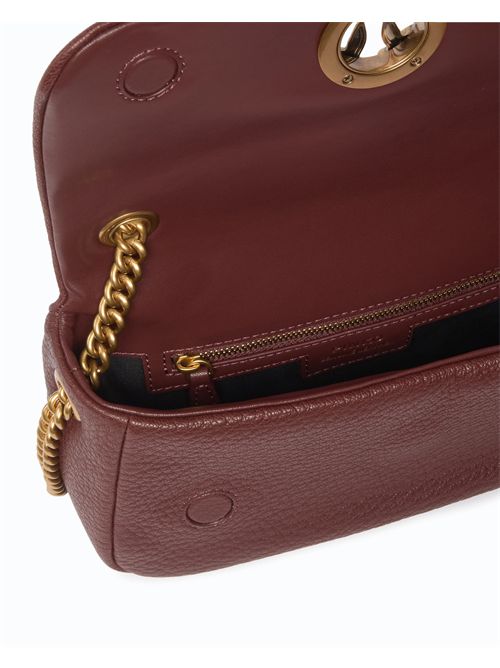 Borsa a tracolla Mini Love Bag Click Soft Horizontal in pelle fiore PINKO | 107038A3CX/L88Q